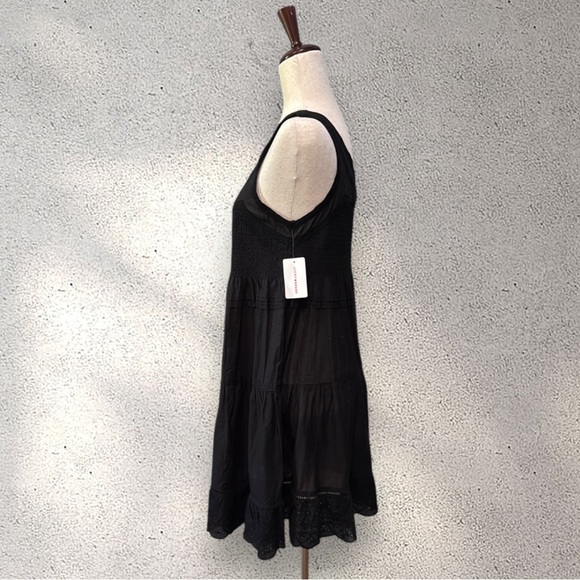 Lucky Brand Embroidered Tiered Mini Dress - Picture 4 of 13